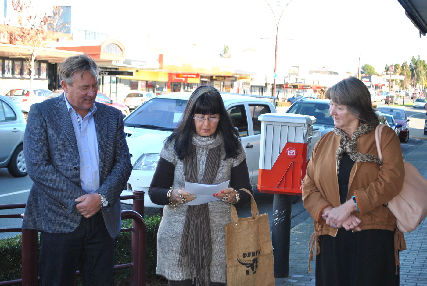 Hospice ceremony unveiling plaque to commemorate the bequest of the Coronation Buildings to Hospice by Frances Kenny.